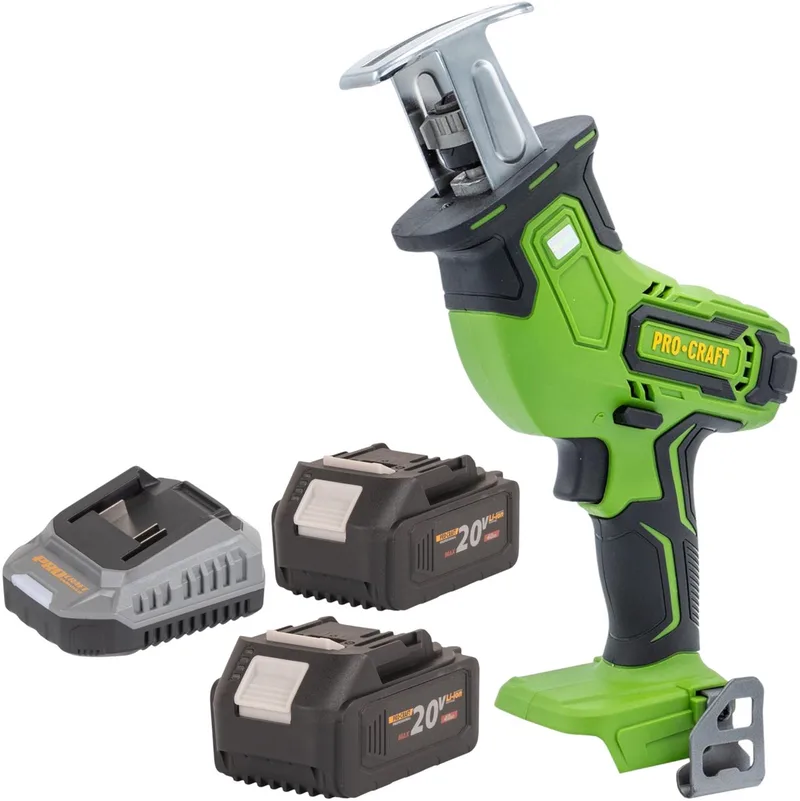 PSS30bb accu-reciprozaag 20 V borstelloos + 2x accu 4,0 Ah + oplader de Procraft – image du produit