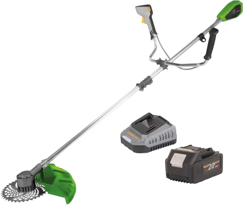 PTA-31-BB accu-bosmaaier 20 V 420 mm borstelloos + 1x accu 4,0 Ah + oplader von Procraft – Produktbild