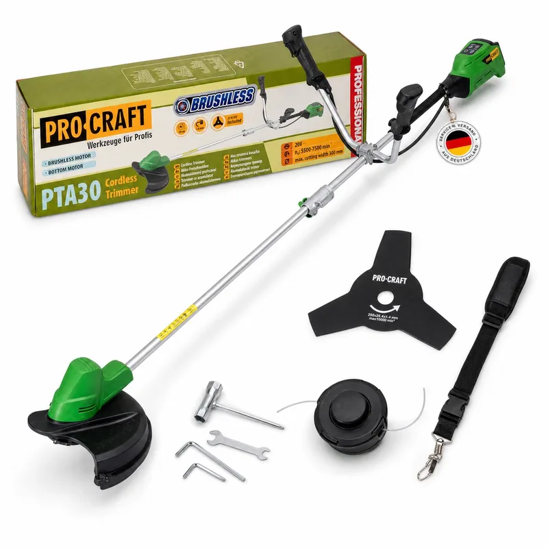 PTA30 accu-bosmaaier 20 V 300 mm Brushless Solo – zonder accu, zonder oplader de Procraft – image du produit