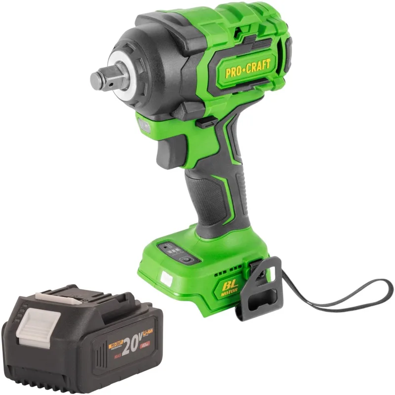 PWA18bb accu-slagmoersleutel 20 V 550 Nm 1/2" borstelloos solo - zonder accu, zonder oplader de Procraft – image du produit