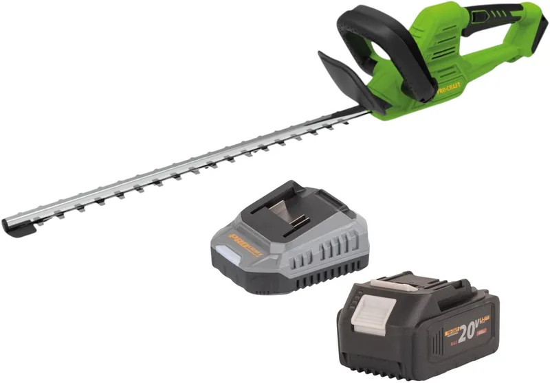 PZA26bb accu-heggenschaar 20 V 550 mm borstelloos + 1x accu 4,0 Ah + oplader de Procraft – image du produit