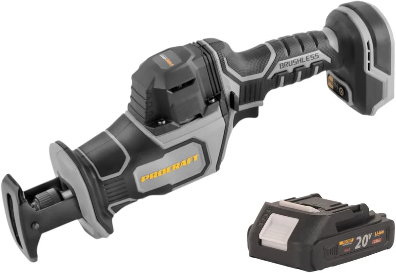 RS20Abb reciprozaag 20 V borstelloos + 1x accu 2,0 Ah - zonder oplader de Procraft – image du produit