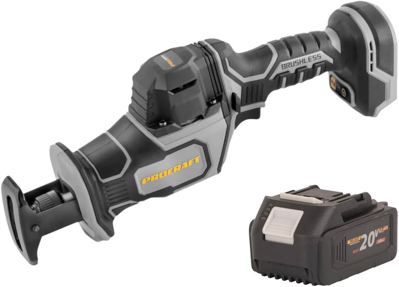 RS20Abb reciprozaag 20 V borstelloos + 1x accu 4,0 Ah - zonder oplader de Procraft – image du produit