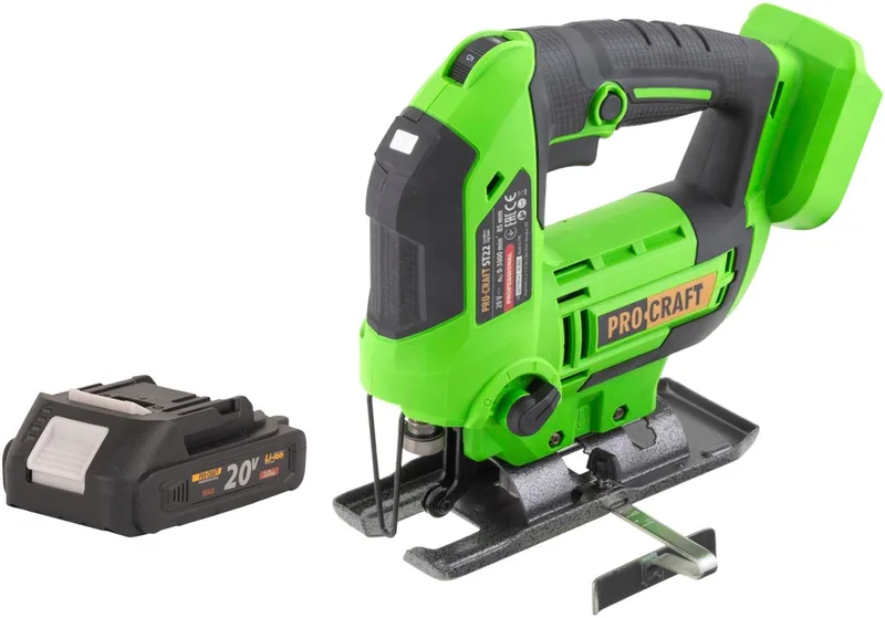 ST22 accu-decoupeerzaag 20 V 80 mm borstelloos + 1x accu 2,0 Ah - zonder oplader de Procraft – image du produit