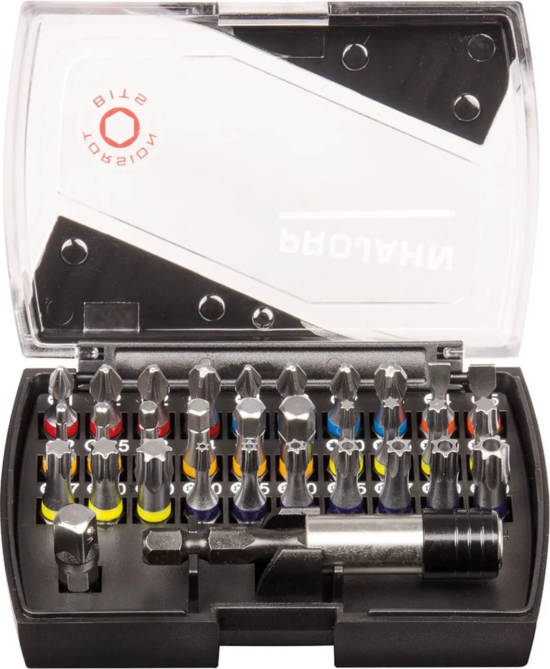 32-delige Bitset "TORSION COLOR BITS" PROJAHN van PROJAHN – productafbeelding