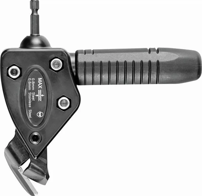 Blikschaar - Plaatscharen adapter voor boormachines en accuschroevendraaiers Projahn 398053 , (1/4" - aansluiting) by PROJAHN – product image