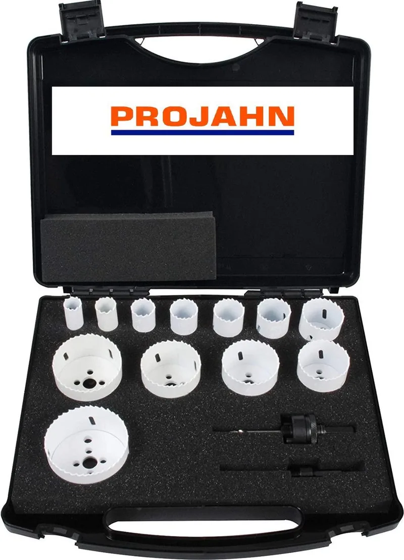 Koffer Bi-Metaal HSS-Co8% gatzagen / gatenzaagset 14 dlg de PROJAHN – image du produit