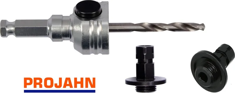 Sneladapter gatzaag, quick adapter, houder tbv HSS-Bi gatzagen 6kant 8,5mm HSS +2 adapters de PROJAHN – image du produit