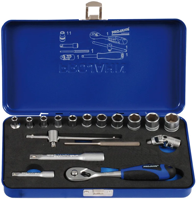 Xi-on 3/8" Steckschlüssel Satz 17-tlg. von PROJAHN – Produktbild