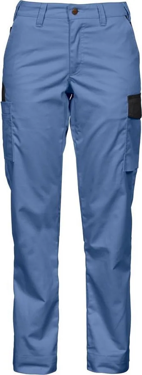 Prio Dames Werkbroek - Hemelsblauw - 2519 von Projob, Hemelsblauw, 40 – Produktbild