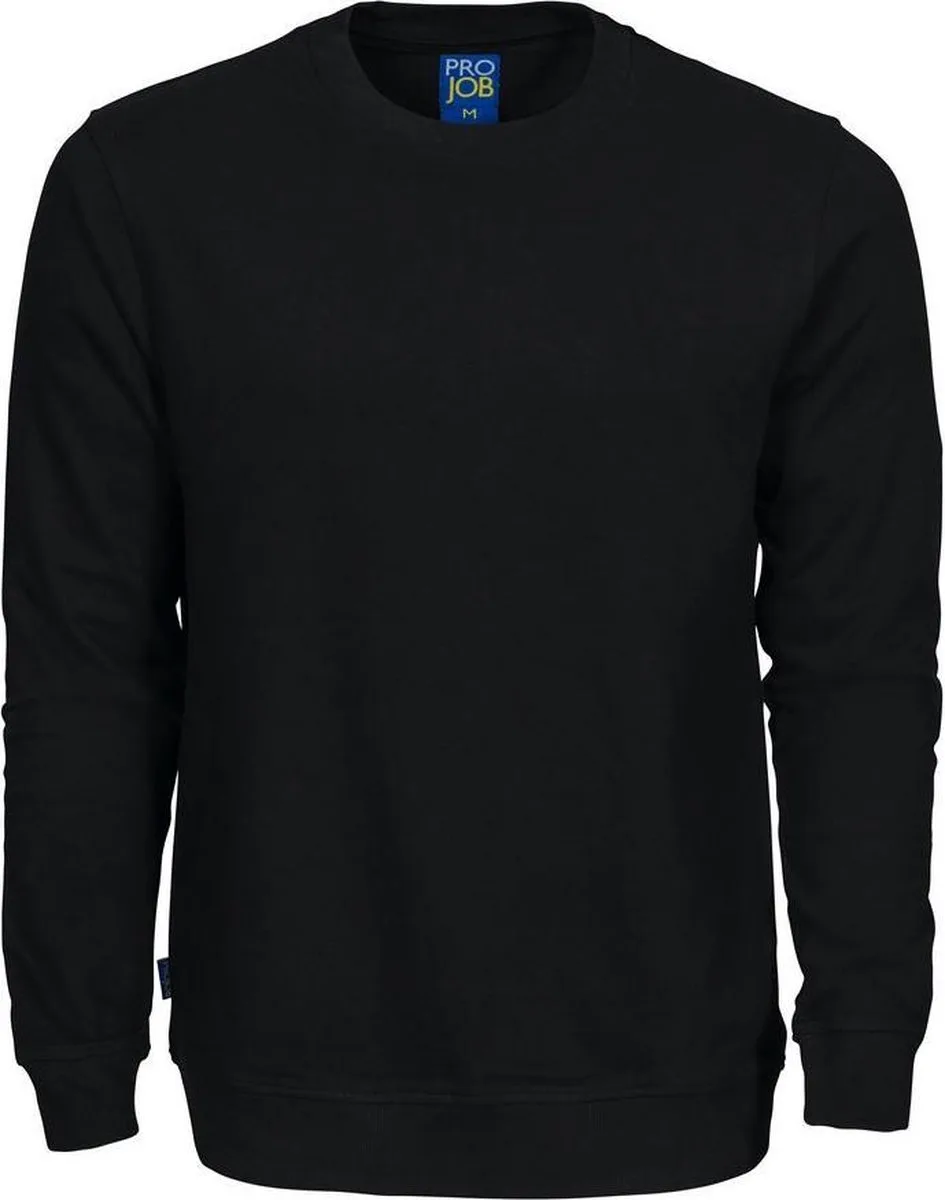 ProJob 2124 SWEATER RONDE HALS 642124 - Zwart de Projob, Noir, XL – image du produit