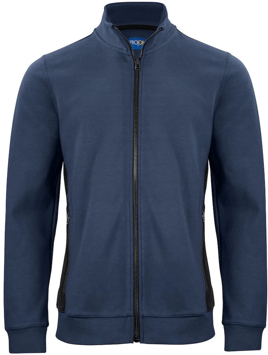ProJob 2129 SWEATER MET RITSSLUITING 642129 - Marine fra Projob, Marine, L – produktbillede