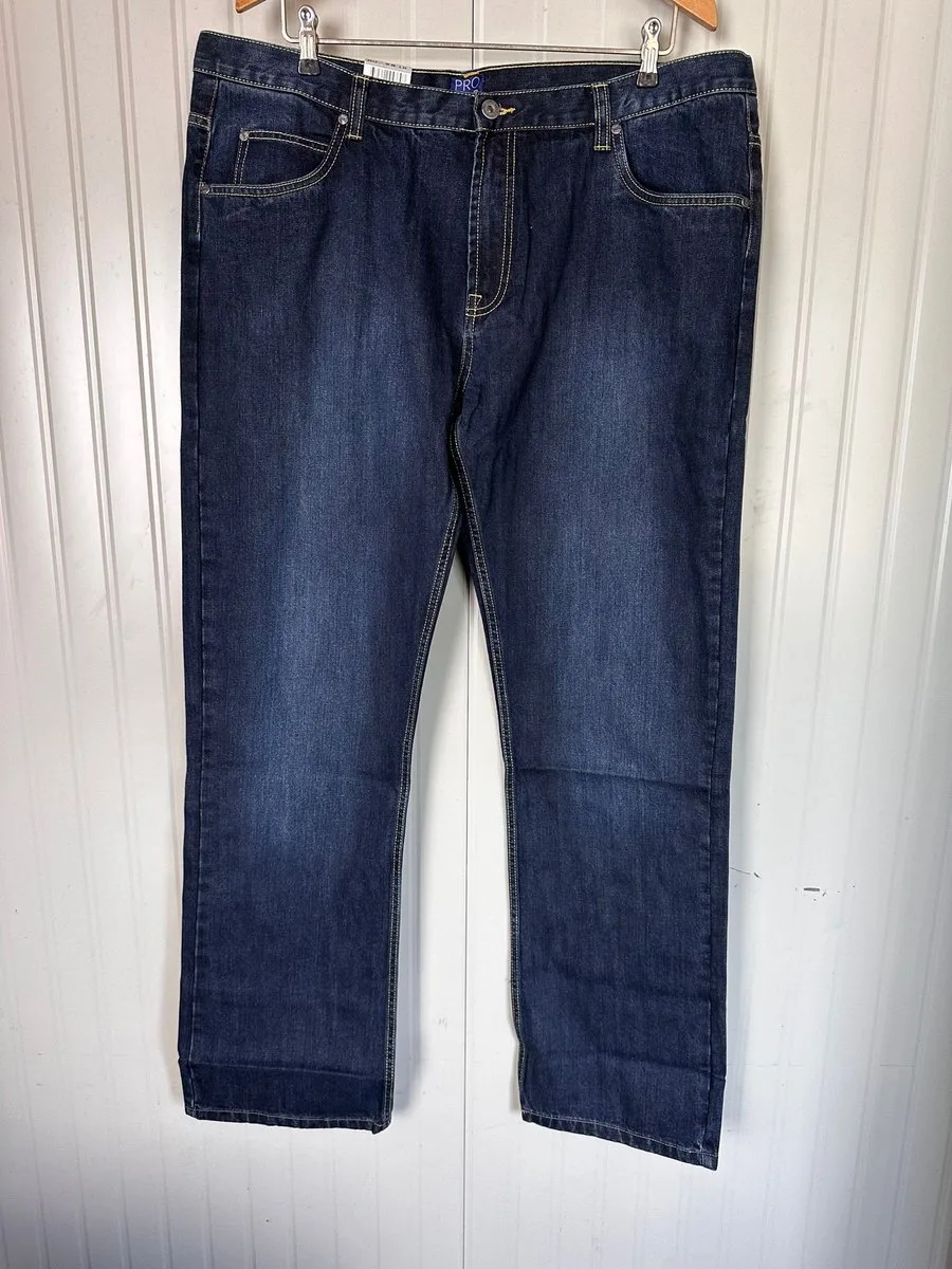 Projob 2512 jeans broek werkbroek | Denim blue de Projob, Bleu foncé, 46/36 – image du produit