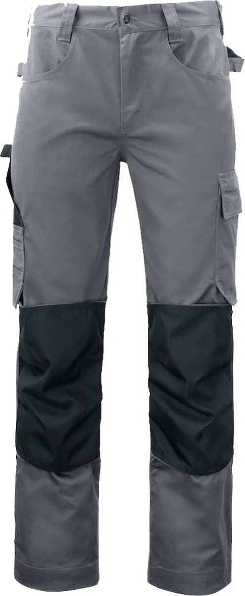ProJob 5532 BROEK MET KNIEZAKKEN 645532 - Grijs von Projob, Grau, C52 – Produktbild
