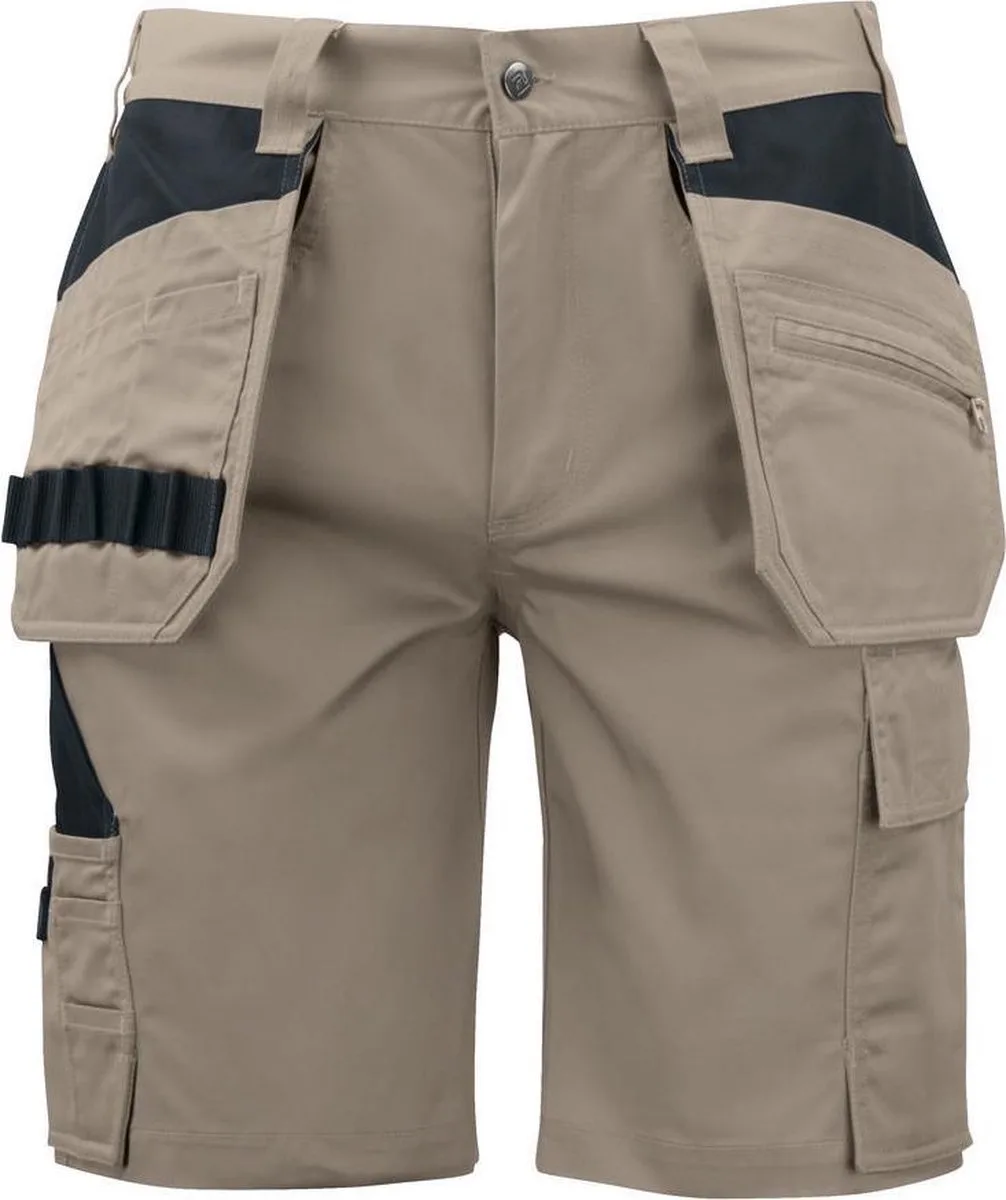 ProJob 5535 SHORT MET SPIJKERZAKKEN 645535 - Kaki de Projob, Kaki, C58 – image du produit