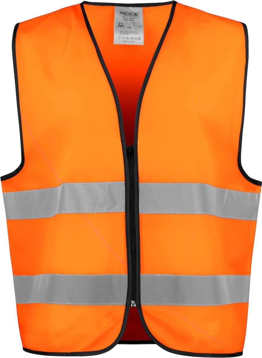 Projob 6709 Signalisatiehesje EN ISO 20471 Klasse 2 Reflecterend Regular Fit de Projob, Jaune – image du produit