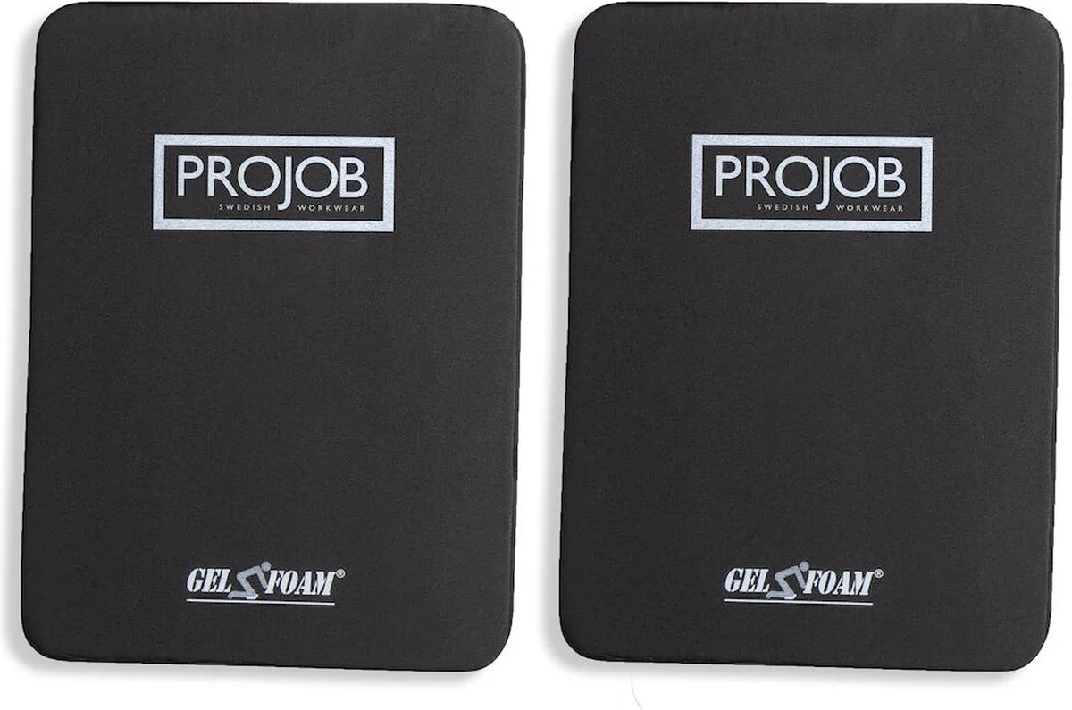 ProJob 9030 ERGONOMISCHE KNIEBESCHERMERS 22MM 649030 - One size van Projob, Zwart – productafbeelding