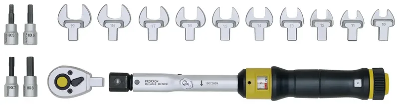 MicroClick MC 60-Multi 23341 Drehmomentschlüssel kalibriert (ISO) für Aufsteckwerkzeuge 3/8 (10 mm) 12 - 60 Nm von PROXXON – Produktbild