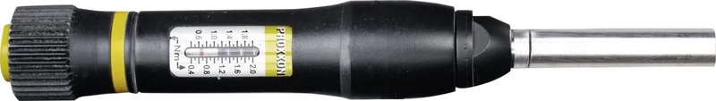 MicroClick Drehmomentschrauber MC 2 für 0,4-2 Nm von PROXXON, Schwarz – Produktbild