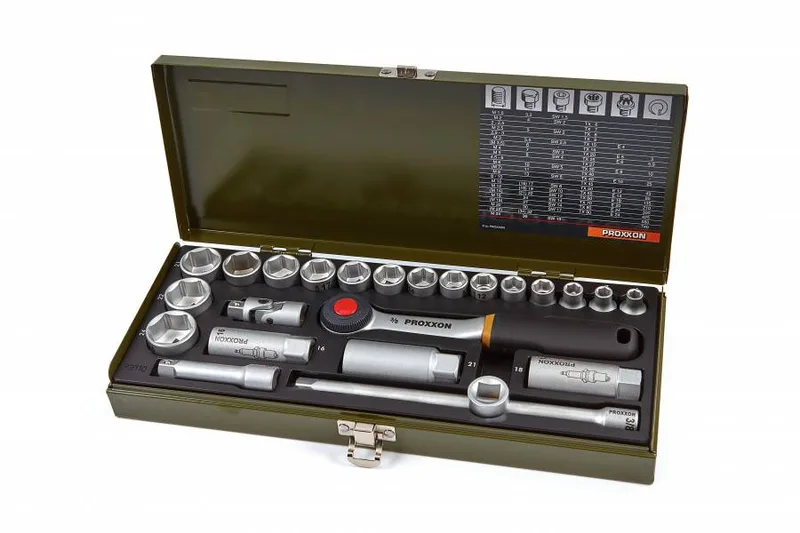 PROXXON 24-delige dopsleutelset 3/8" CrV by PROXXON – product image