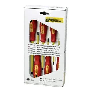 VDE Schraubendrehersatz 6 tlg. Schlitz + PHILLIPS by PROXXON – product image