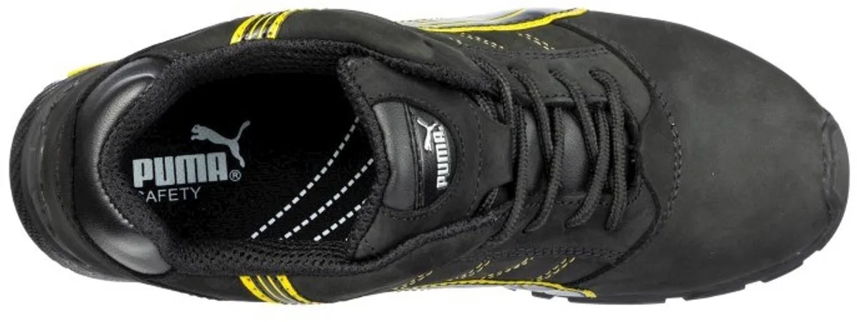 Amsterdam Low S3 642710 - Zwart/Geel de Puma Safety, Jaune, 39 – image du produit
