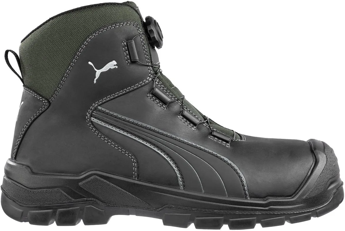 Cascades DISC Mid 630211 - Zwart/Grijs van Puma Safety, Zwart, Grijs, 45 – productafbeelding