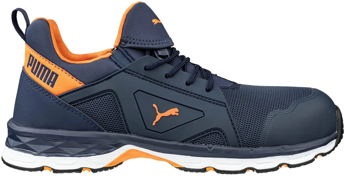 Chase Blue/orange Low S1PS 643780 - Blauw/Oranje van Puma Safety, Blauw, Oranje, 41 – productafbeelding