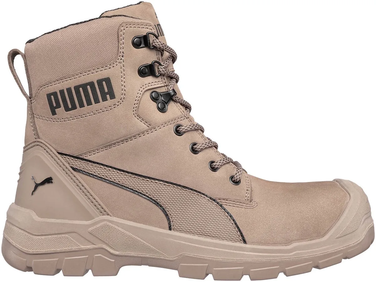 Conquest CTX S3 Werkschoen Hoog från Puma Safety, Stone – produktbild