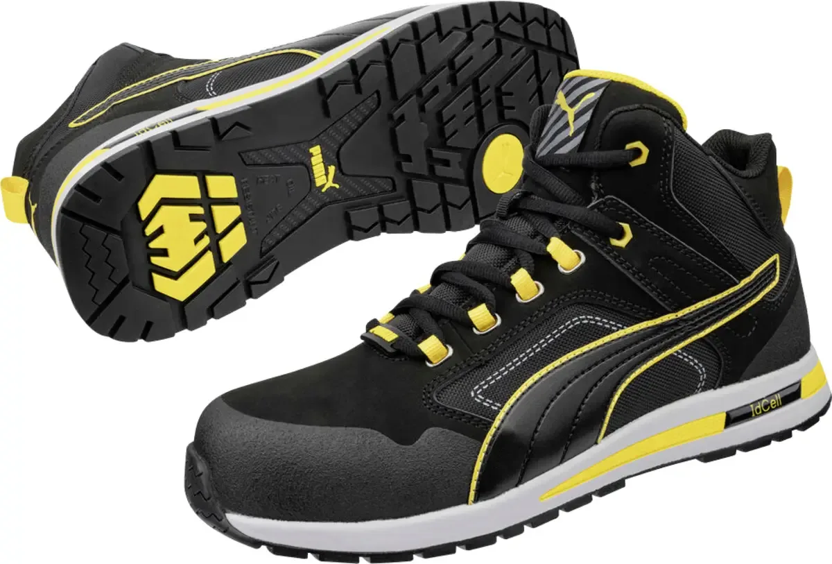 CROSSTWIST BLACK MID SB E PS WPA FO HRO SR 633130200000044 Veiligheidsschoenen SB Schoenmaat (EU): 44 1 paar van Puma Safety, Zwart – productafbeelding
