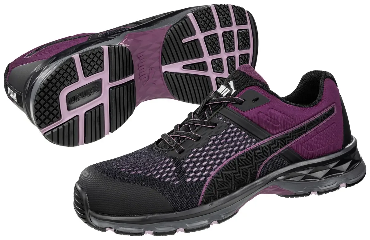 Define WNS Low 643920234000036 Lage veiligheidsschoenen ESD S1P Schoenmaat (EU): 36 Zwart, Lila 1 paar van Puma Safety, Zwart, Paars – productafbeelding