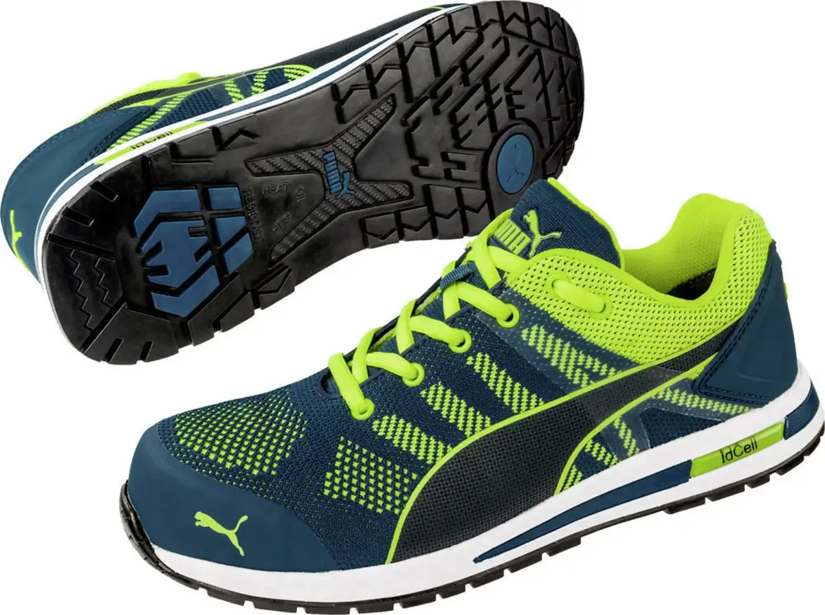 Elevate Knit Green Low 643170-41 Veiligheidsschoenen S1P Schoenmaat (EU): 41 Groen, Geel 1 stuk(s) fra Puma Safety, Grøn, Gul – produktbillede