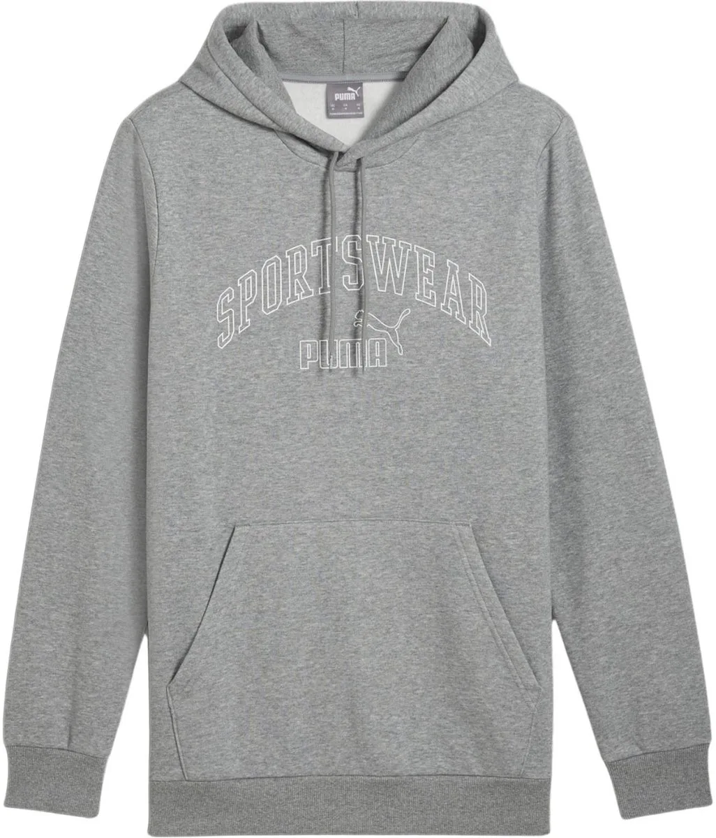 Ess+ Logo LAB Gradient Hoodie FL Heren Grijs van Puma Safety, Grijs, L – productafbeelding