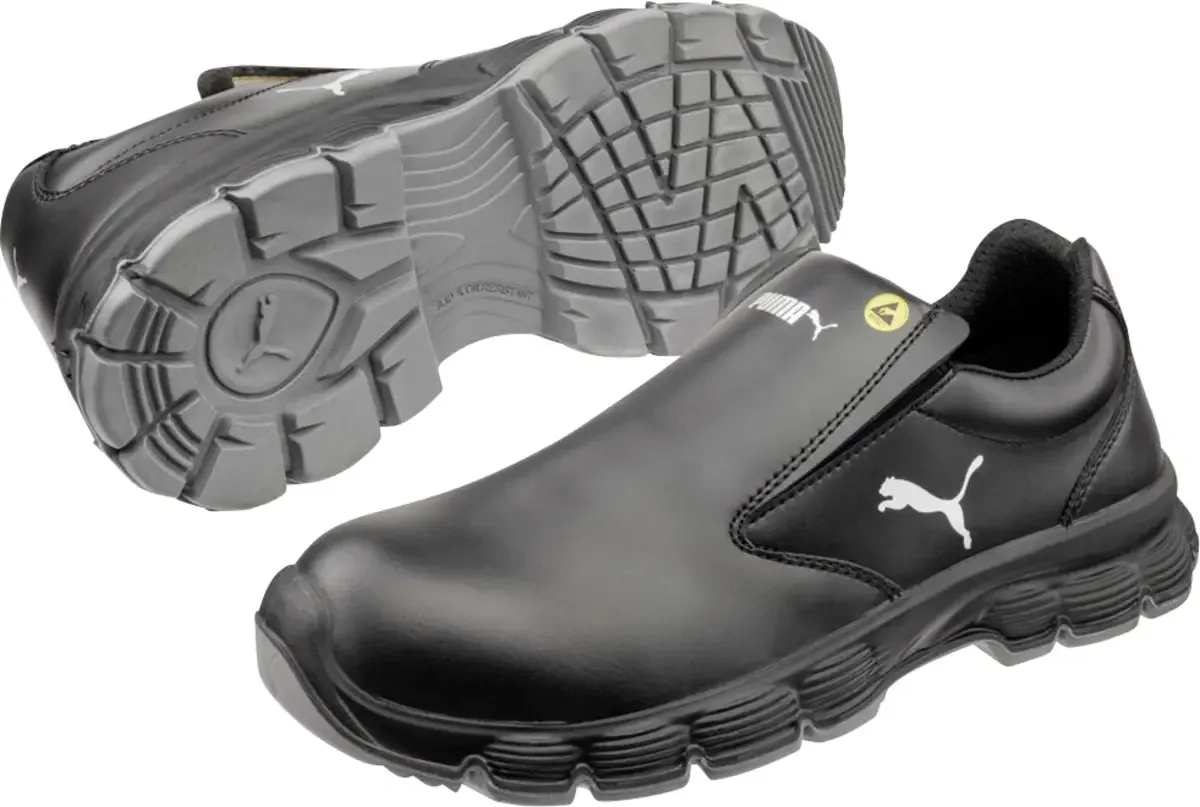 FLOAT BLACK LOW S2 ESD FO SR 647190200000041 Lage veiligheidsschoenen S2 Schoenmaat (EU): 41 1 paar van Puma Safety, Zwart – productafbeelding