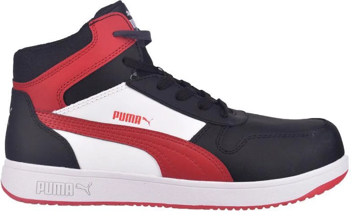 Frontcourt Black/White/Red S3L 630050 - Zwart/Wit från Puma Safety, Svart, Vit, 41 – produktbild