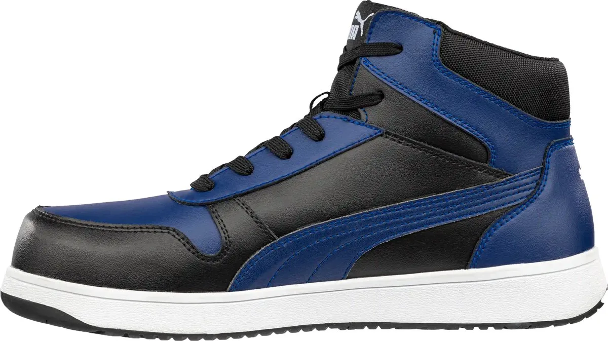 Frontcourt S3L 630070 - Zwart/Blauw van Puma Safety, Zwart, Blauw, 40 – productafbeelding