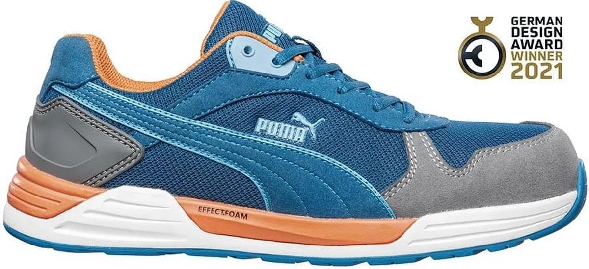 Frontside Laag S1P 644640 - Blauw fra Puma Safety, Blå, 39 – produktbillede