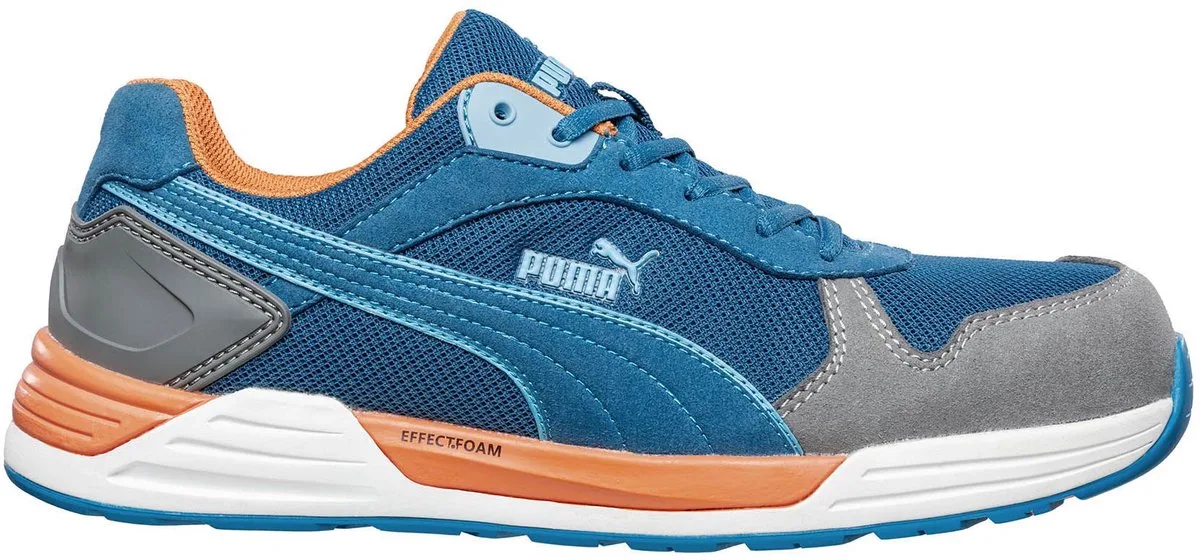 Frontside Laag S1P 644640 - Blauw van Puma Safety, Blauw, 43 – productafbeelding