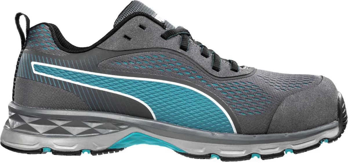 Fuse Knit Black Laag S1P 643900 - Zwart från Puma Safety, Blå, 37 – produktbild
