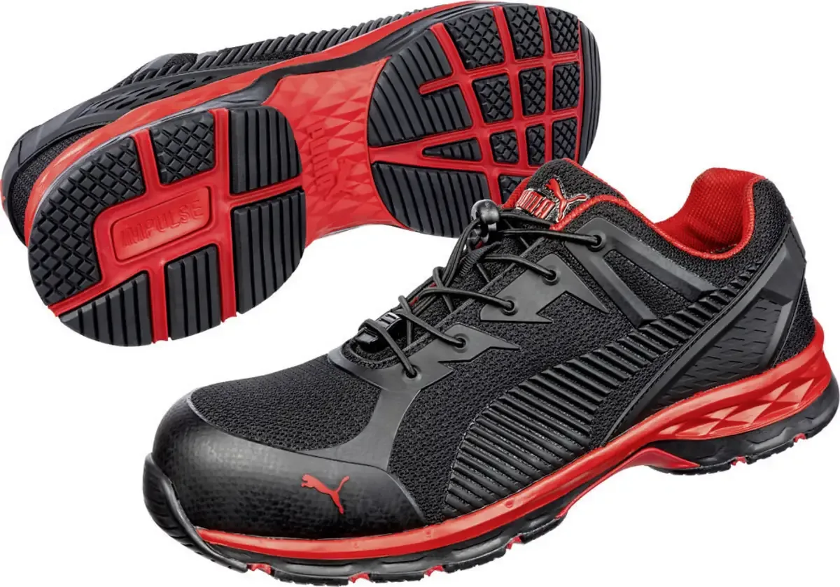 FUSE MOTION 2.0 RED LOW 643890-40 Veiligheidsschoenen ESD S1P Schoenmaat (EU): 40 Zwart, Rood 1 stuk(s) van Puma Safety, Zwart, Rood – productafbeelding