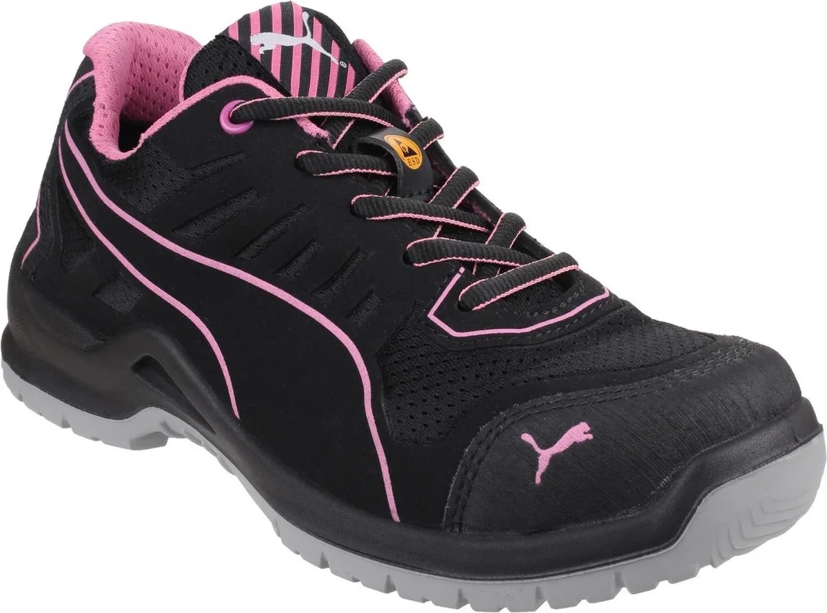 Fuse TC Laag S1P 644110 - Zwart/Roze van Puma Safety, Zwart, Roze, 42 – productafbeelding