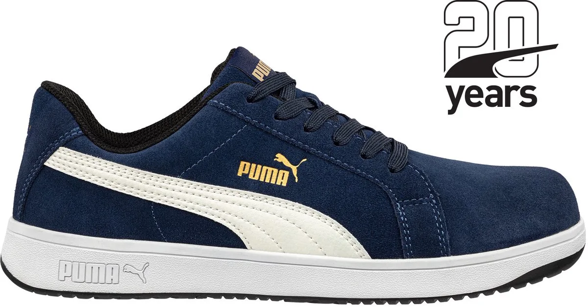Iconic Suede Navy Laag S1PL 640020 - Marine de Puma Safety, Marine, 47 – image du produit