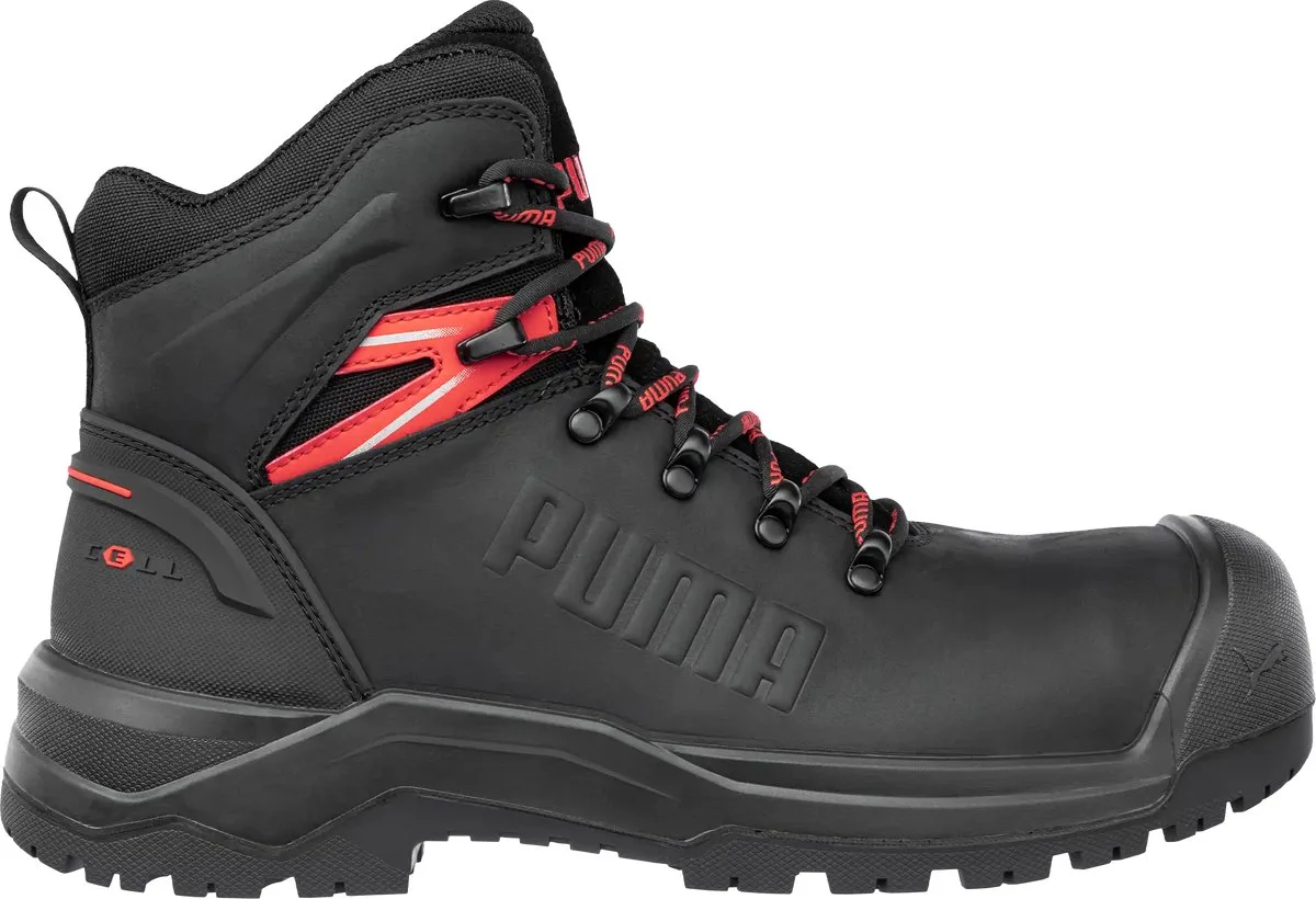 Iron Mid S3S 632740 - Zwart van Puma Safety, Zwart, 43 – productafbeelding