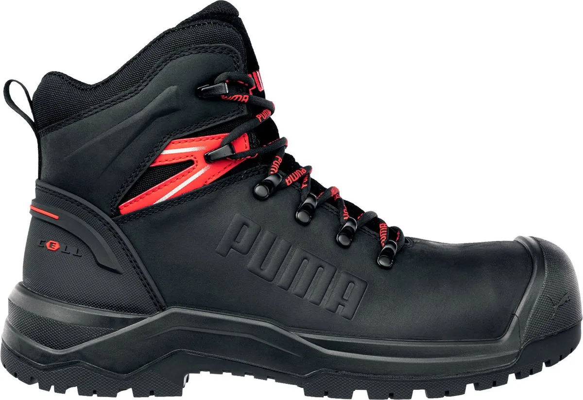 Iron Mid S3S 632740 - Zwart van Puma Safety, Zwart, 45 – productafbeelding