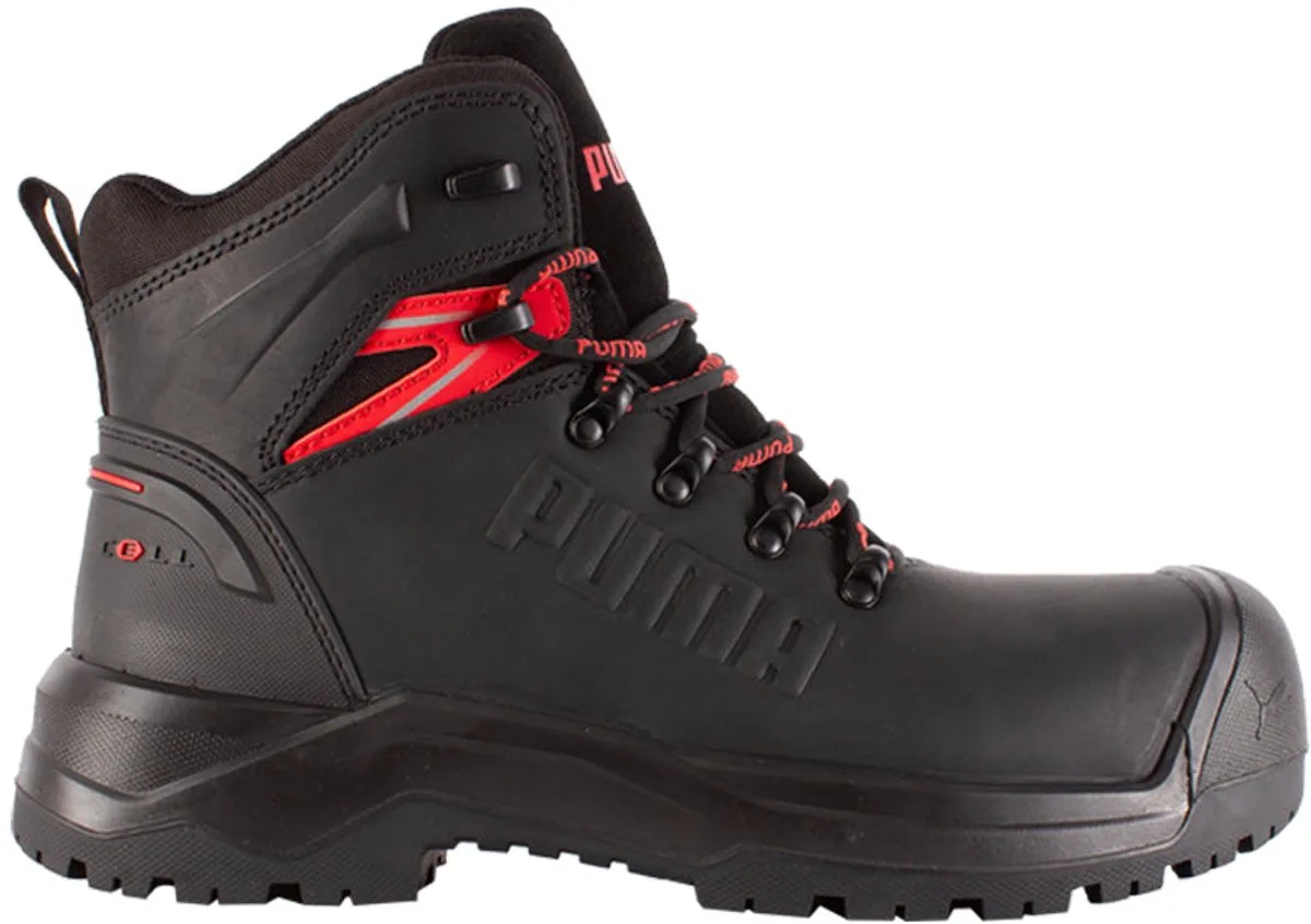 Iron Mid S3S 632740 - Zwart van Puma Safety, Zwart, 48 – productafbeelding