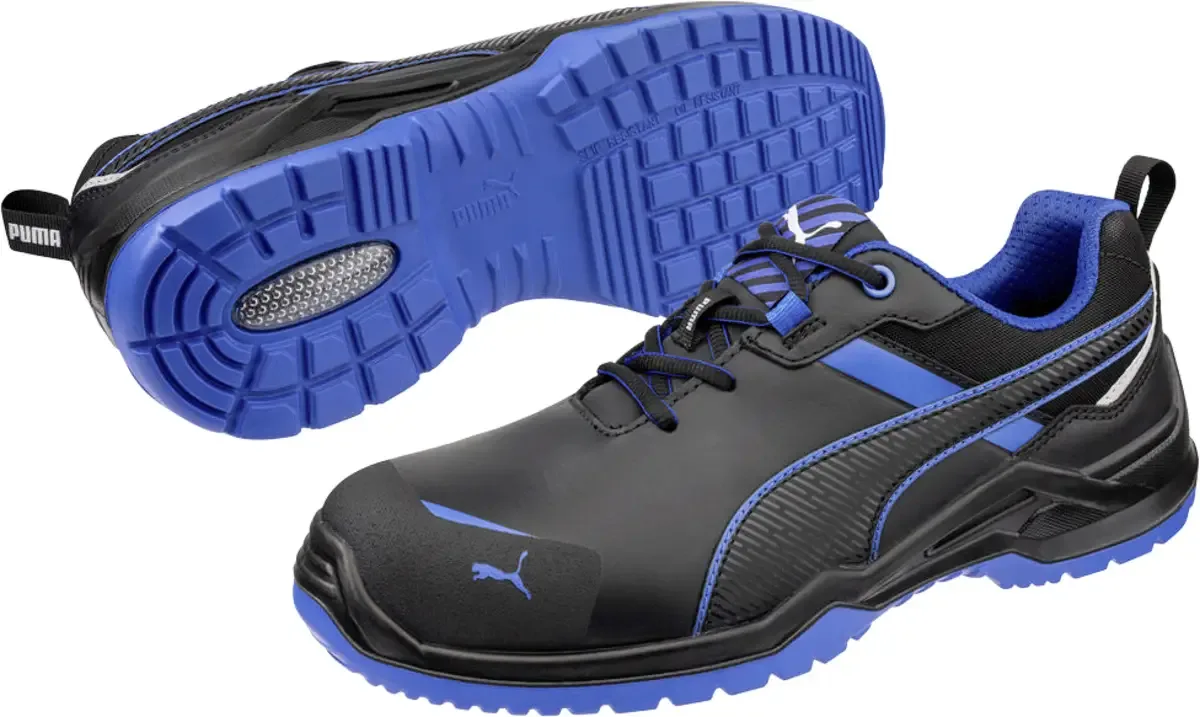 KRYPTON BLUE LOW S3S ESD FO SR 644270300000050 Lage veiligheidsschoenen S3S Schoenmaat (EU): 50 1 paar från Puma Safety, Blå – produktbild