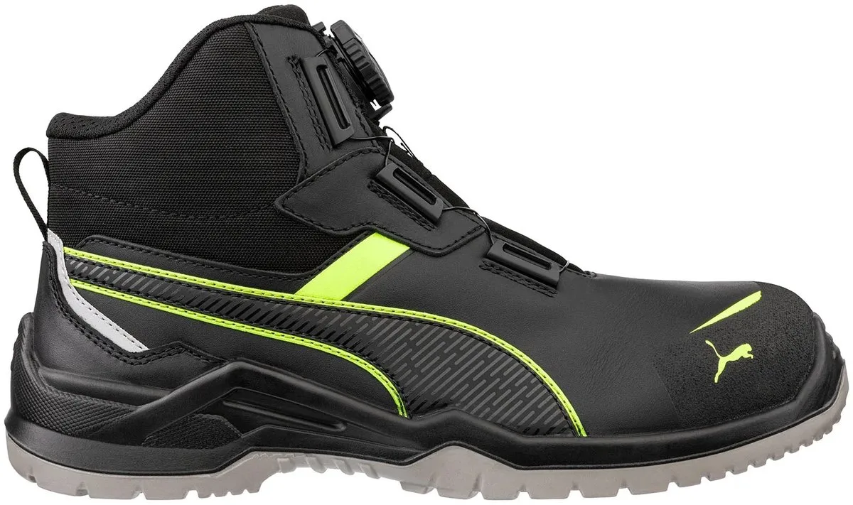 krypton green disc mid s3s esd fo sr green van Puma Safety, Groen, 39 – productafbeelding