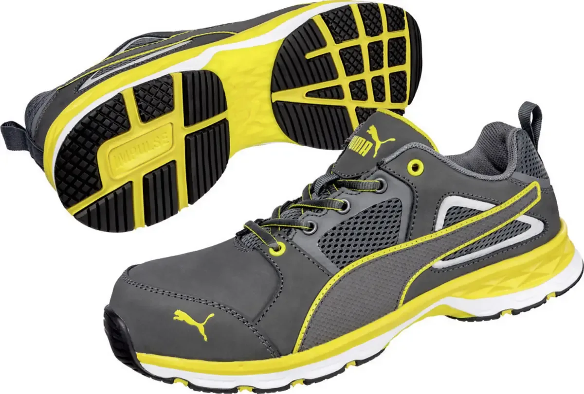PACE 2.0 YELLOW LOW 643800-40 Veiligheidsschoenen ESD S1P Schoenmaat (EU): 40 Zwart, Geel 1 stuk(s) by Puma Safety, Black, Yellow – product image