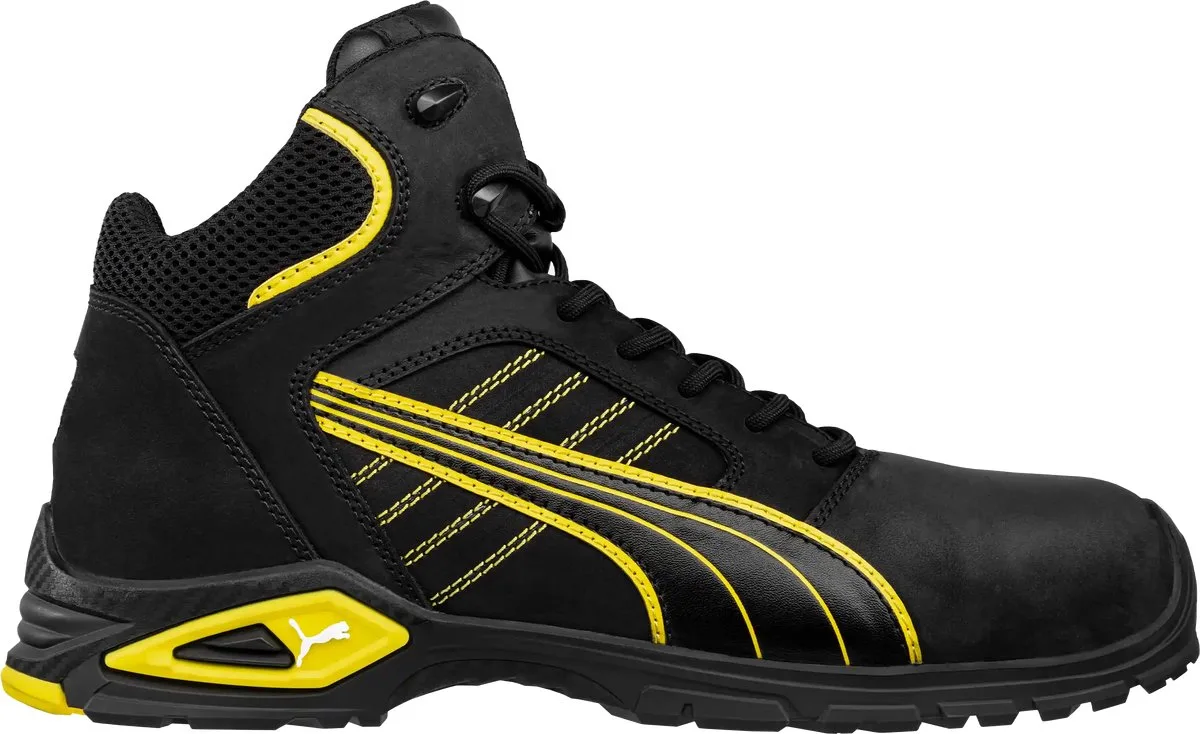 Puma Werkschoenen Amsterdam Hoog S3 de Puma Safety, Noir – image du produit