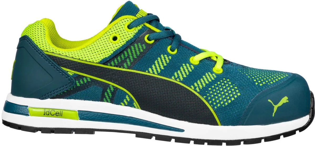 Puma Werkschoenen Elevate Knit Laag S1P från Puma Safety, Grön – produktbild